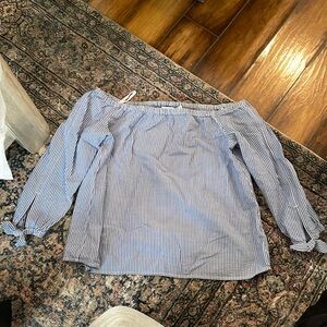 Vineyard Vines Off Shoulder Shirt